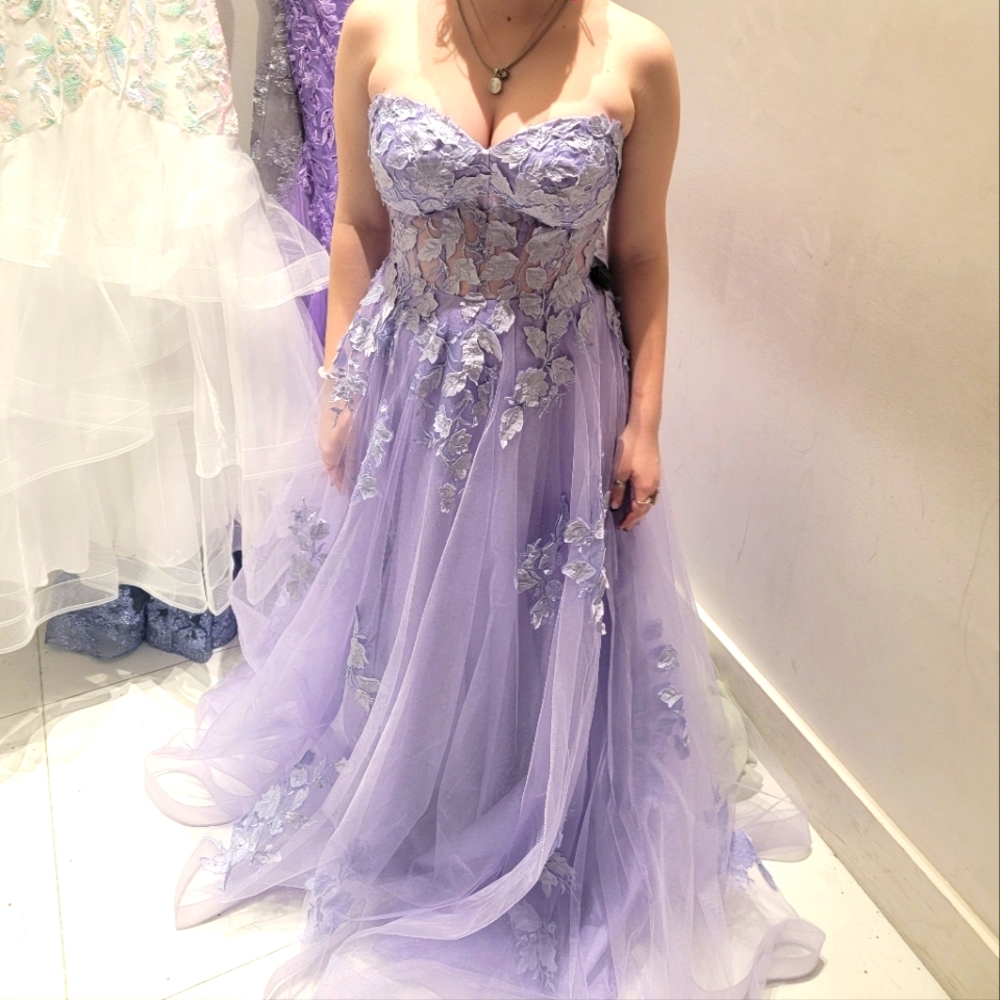 Camille corset prom dress size 4